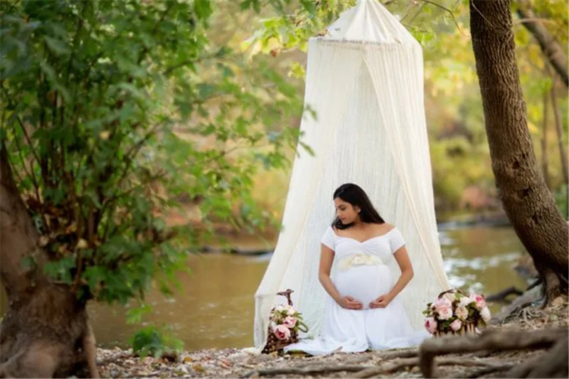 Shoulderless Maternity Pregnancy Dress Photography Props New Women Pregnant Dresses Maxi Maternity Gown Clothes For Photo Shoots (8)