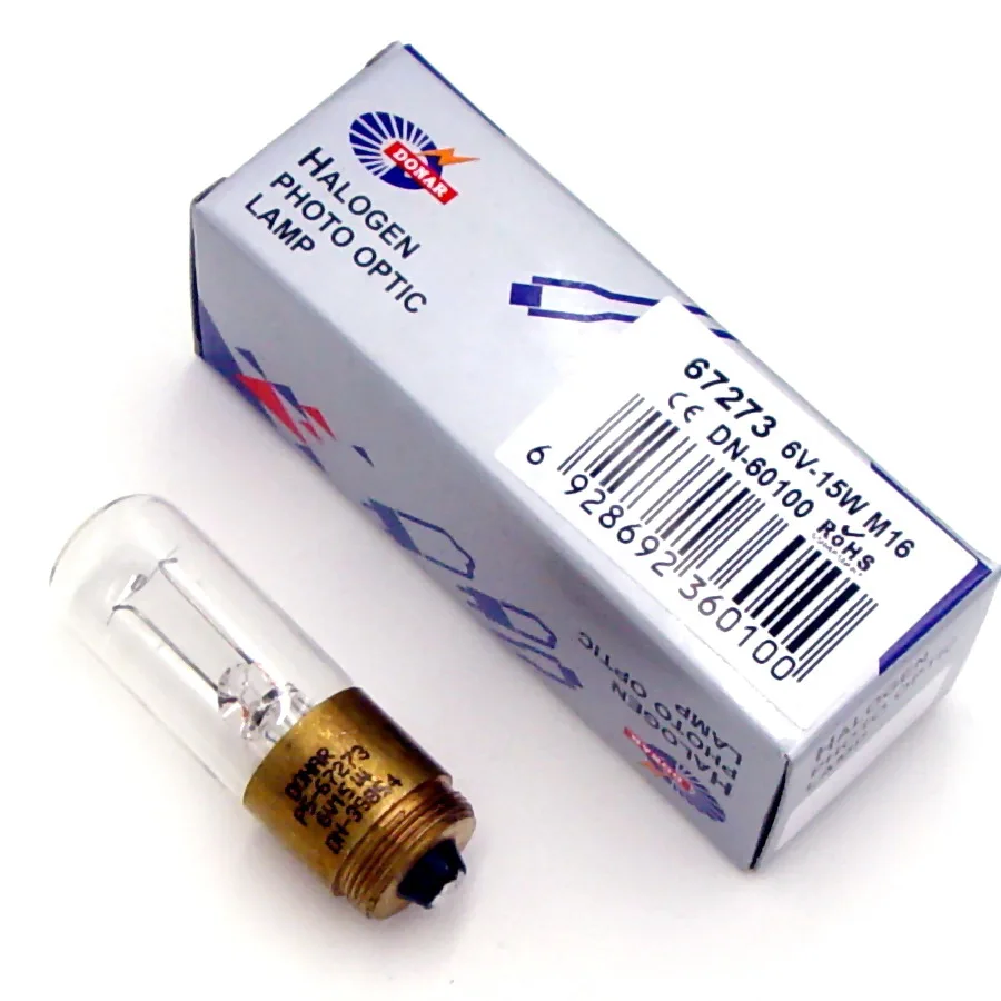 para 6v15w Mb16 Microscópio Lâmpadas Lâmpada Especial Frete Grátis 67273 Lwt-p5t 6v 15w - Imagem 3