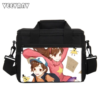 

VEEVANV Cute Cartoon Lunch Bags Women 7L Portable Insulated Cooler Bag Thermal Lunch Box Girls Storage Container Food Picnic Bag