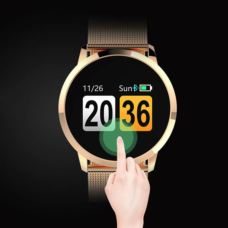 

LCD Touch Screen Smartwatch for IOS Android Heart Rate Monitor Smart Sport Fitness Men Women Watch Wearable Devices