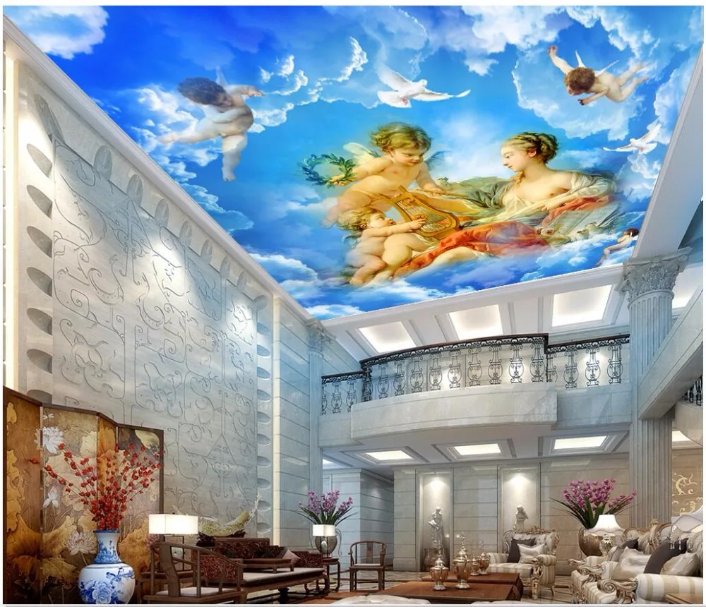 Потолок Фреска фото 22