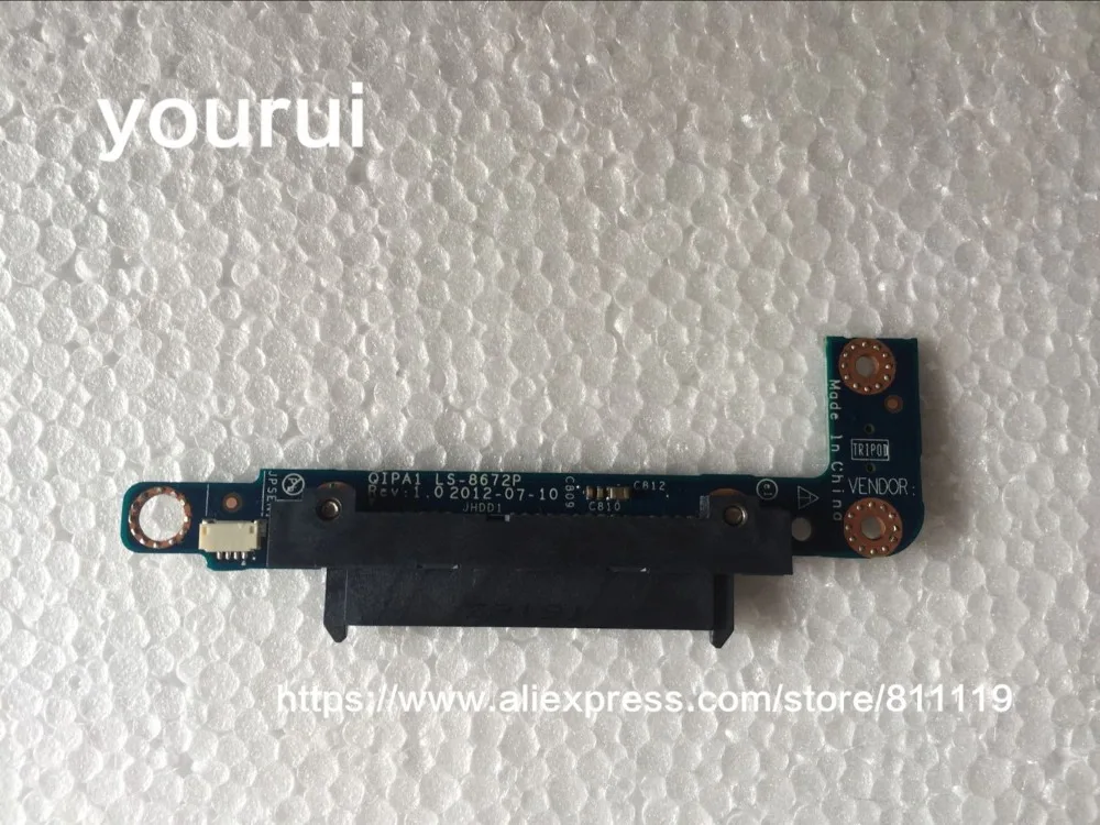 

yourui SATA Hard Drive Connector Board For Lenovo ThinkPad Twist S230u ,QIPA1 LS-8672P