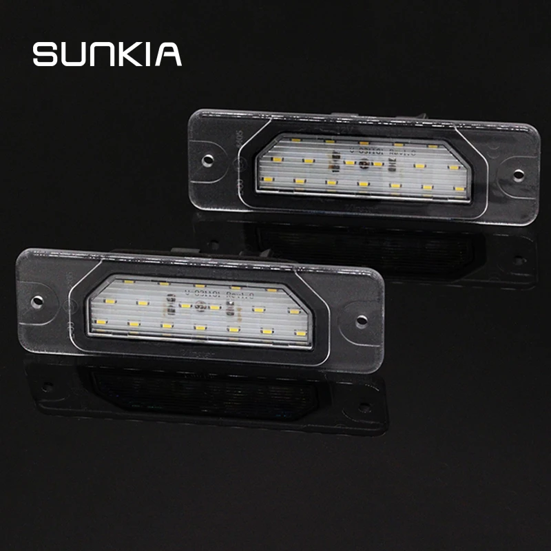 

2pcs/lot 6000k White Canbus Error Free Car LED License Plate Light Lamps for Infiniti FX35/45 Q45 I30/I35 M37/M56