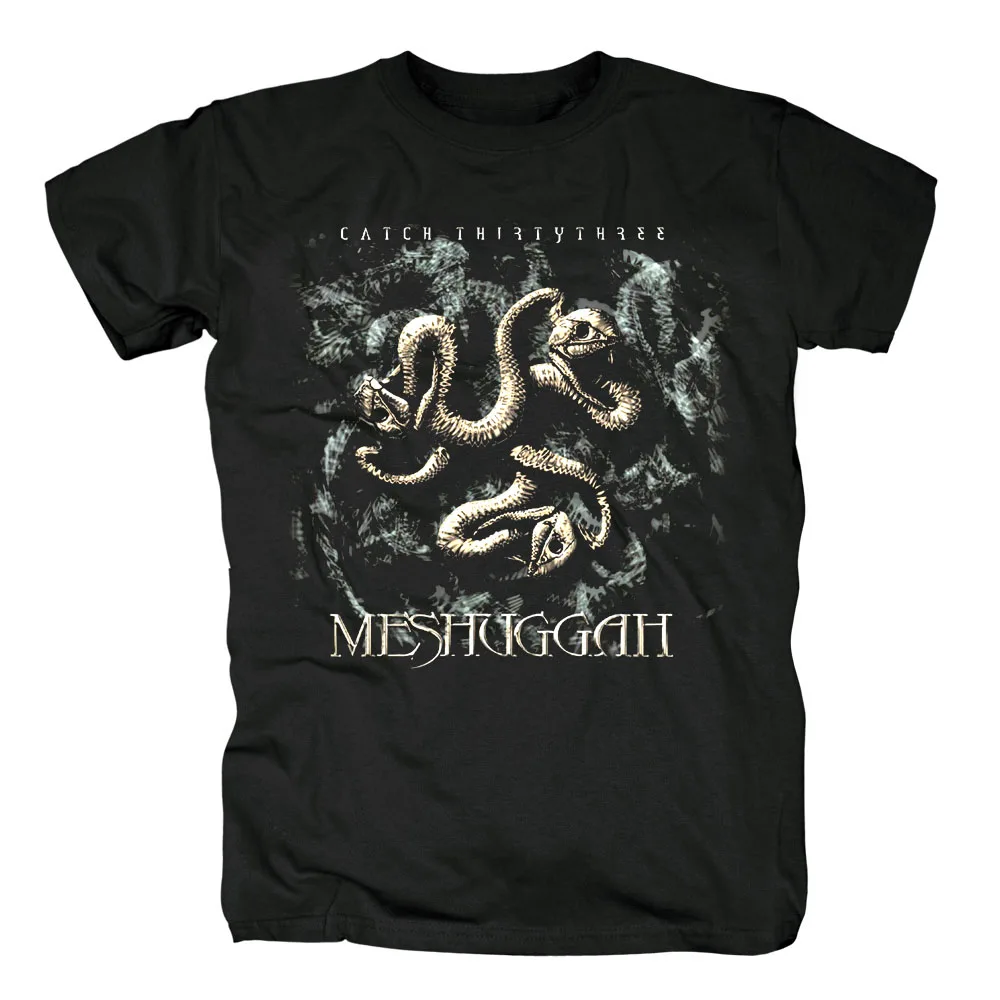 style1 Bloodhoof MESHUGGAH Рок Панк Металл поп музыка Новая Черная футболка Азиатский размер - Цвет: style1