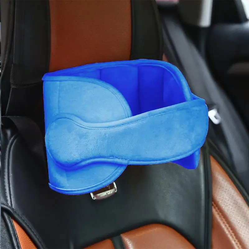 

Baby Kids Head Neck Support Car Seat Belt Safety Headrest Pillow Pad Protector Restraint For Children Sleep Assisted