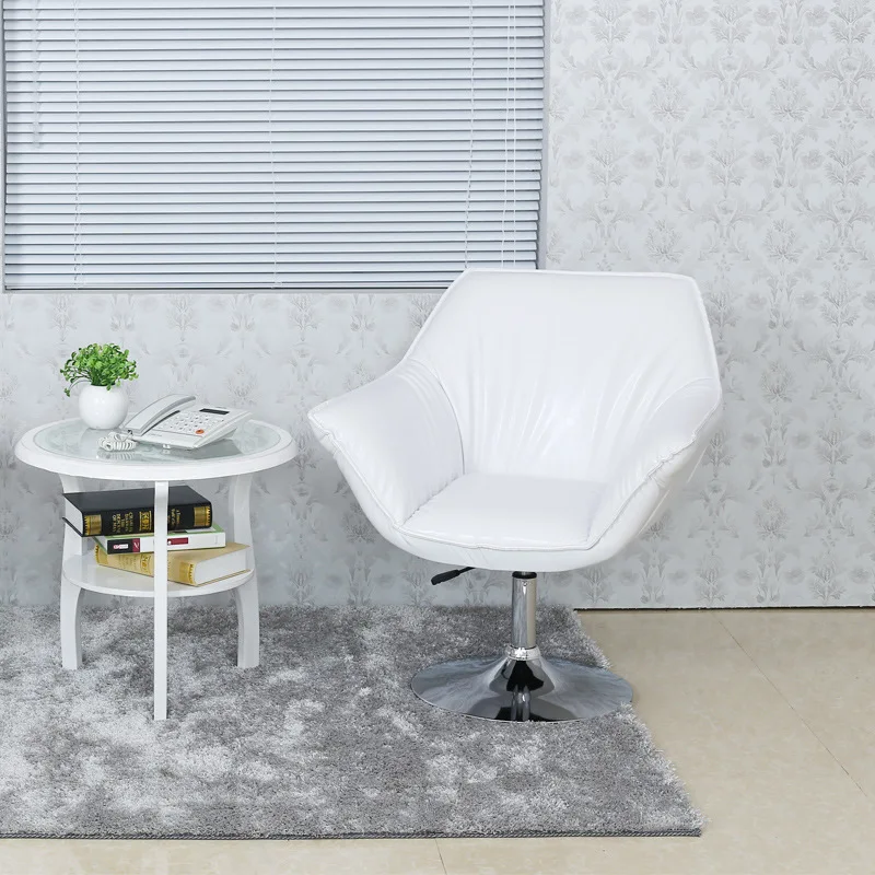 Quality Simple Design Bar Chair Lifting Swivel Barstool Soft Comfortable Leisure Chair PU Material Assembly Easily cadeira