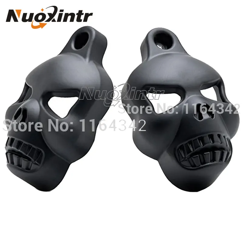 

Black Motorcycle Modified Aluminum Skull Horn Carburetor Cover For Harley Davidson Softail Dyna Sportster Glide Big Twin Electra