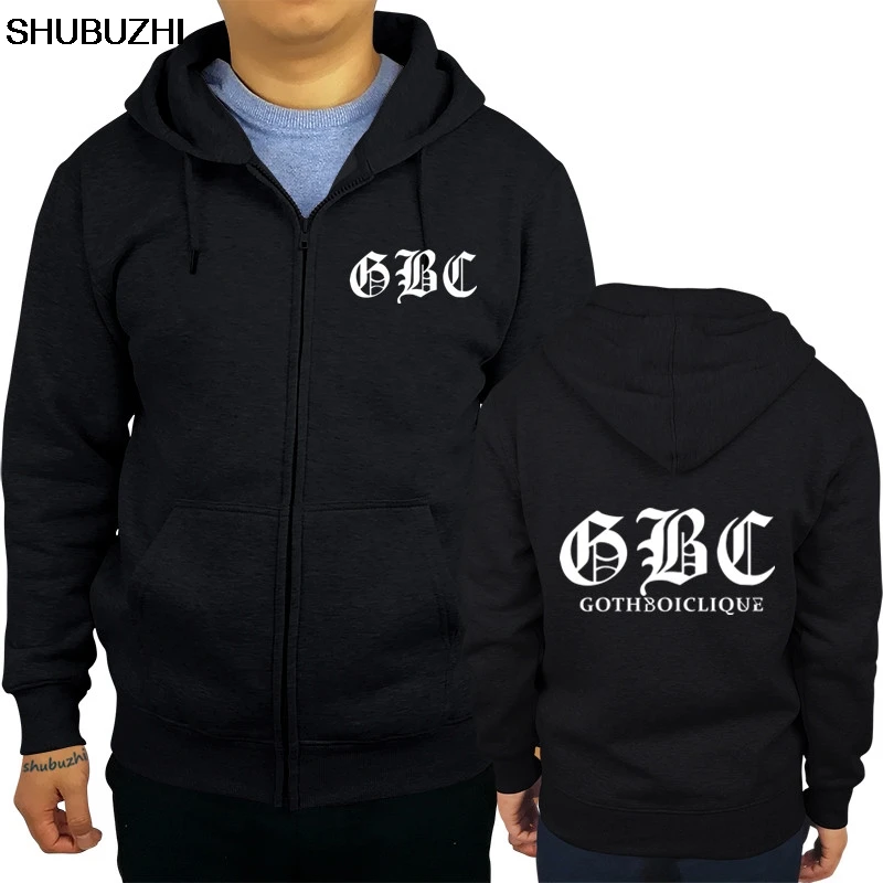 Gothboiclique, Толстовка-GBC, Толстовка-Goth, толстовка для мальчиков, крутая, повседневная, с капюшоном, мужская, унисекс, новая мода, толстовка sbz1193 - Цвет: black