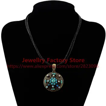 

240pcs/lot fashion national style round lady necklace silver color heart style choker wholesale girl necklace