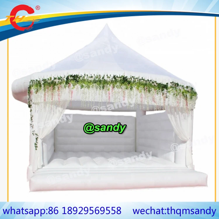 

Free AIRSHIP,commercial white wedding party inflatable bouncy castle,inflatable jumper bouncer bouncing jumping bed,bounce house