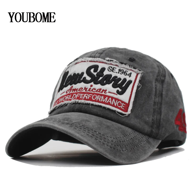 

YOUBOME New Baseball Cap Women Men Brand Snapback Caps Hats For Men Trucker Mashed Cotton Embroidery Casquette Bone MaLe Dad Cap