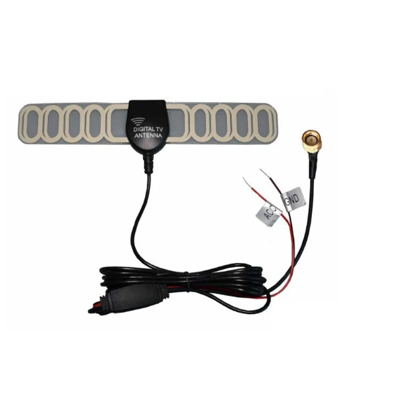 

Flat Indoor HDTV Antenna HDTV Aerial Antenna DVB-T TV Antenna F Port/Tv Port High Gain Indoor 25 Miles Indoor/Outdoor