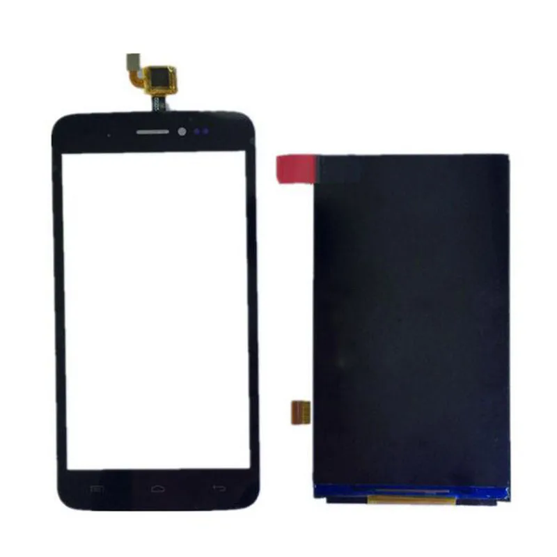 5 Black High Quality Front Touch Screen Digitizer Panel Sensor Glass Lens LCD Replacement For Wiko