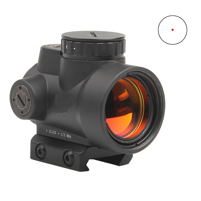 Tactical Trijicon MRO style 1x Red dot sight scope Shotgun Scope Hunting Riflescope picatinny mount Black RL5-0036-08