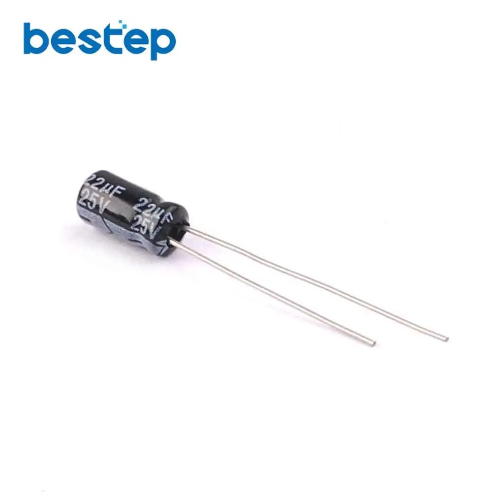 50PCS 22uF 25V 4*7 Electrolytic Capacitor
