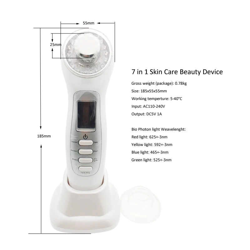 7 in 1 face beauty device 12