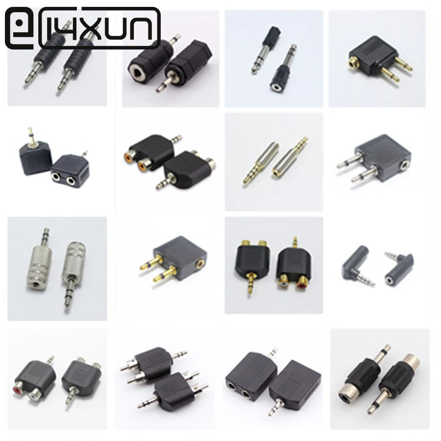 

1pcs 3.5mm Male / Female Plug Jack Stereo Coupler Adapter 3.5 mm 2/3 Pole Mono Stereo Charging Connector for iPhone PC Phone