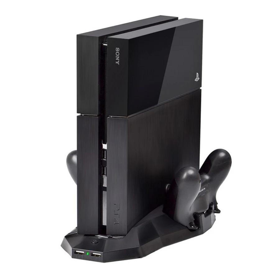 Аксессуары для PS4 охлаждающая подставка с двойным контроллером зарядная док