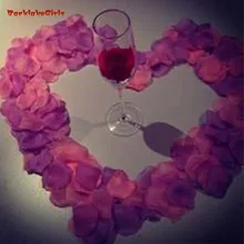 Новое поступление Мода 1000 шт./лот Цветы полиэстер Свадебные украшения лепестки роз к свадьбе patal цветок