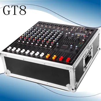 

500W+500W Stage performance with amplifier mixer air box mixer with amplifier one machine GT8