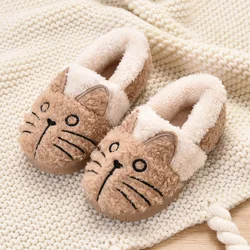 Dropshipping Nuevo Niño Del Bebé Zapatillas de Casa Niñas Lindo Gato Zapatos de Algodón de Invierno los Niños Mantienen Calientes Zapatillas Dropshipping Nuevo Niño Del Bebé Zapatillas de Casa Niñas Lindo Gato Zapatos de Algodón de Invierno los Niños Mantienen Calientes Zapatillas