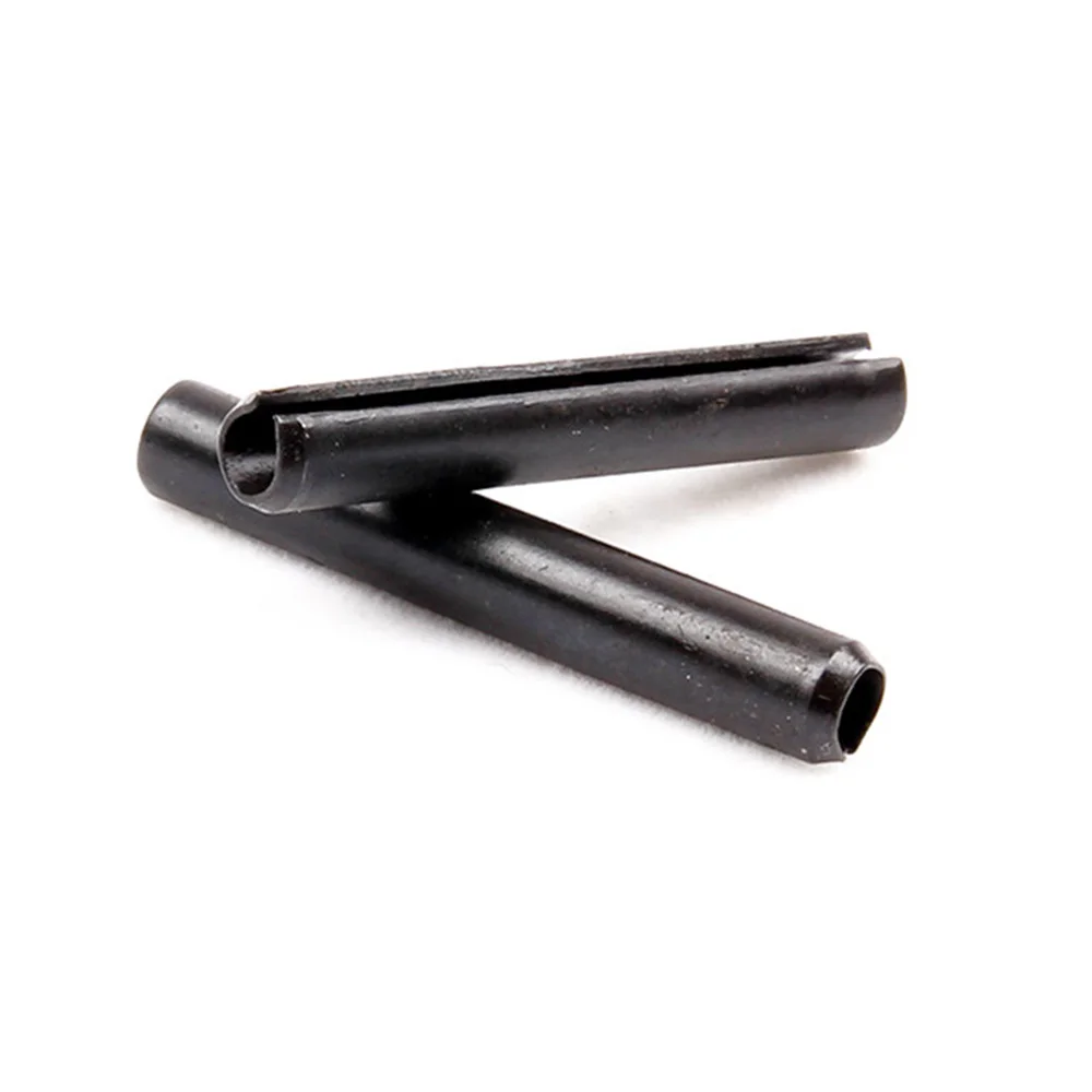 

100PCS M1.5 M2 M2.5 M3 M4 M5 M6 Carbon steel open elastic pin spring cylindrical hollow pin connection fixed positioning pin