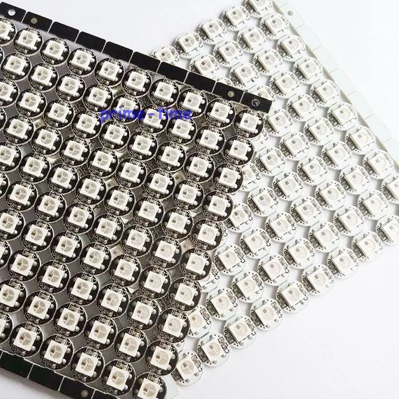 DC5V-ws2812b-ws2811-ic-rgb-led-chip-100pcs-lot-white-black-with-Heatsink-10mm-3mm-led