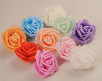 

Artificial foam rose flower head for wedding party,festival event ceremony ,house decoration,300pcs, Free shipping
