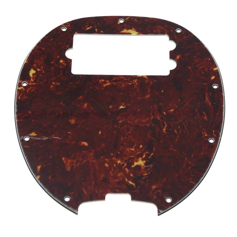 Bass Pickguard MusicMan Stingray MM4 царапина пластины с винтами для Music Man MM2 4 струны гитары запчасти различные цвета - Цвет: Vintage Tortoise