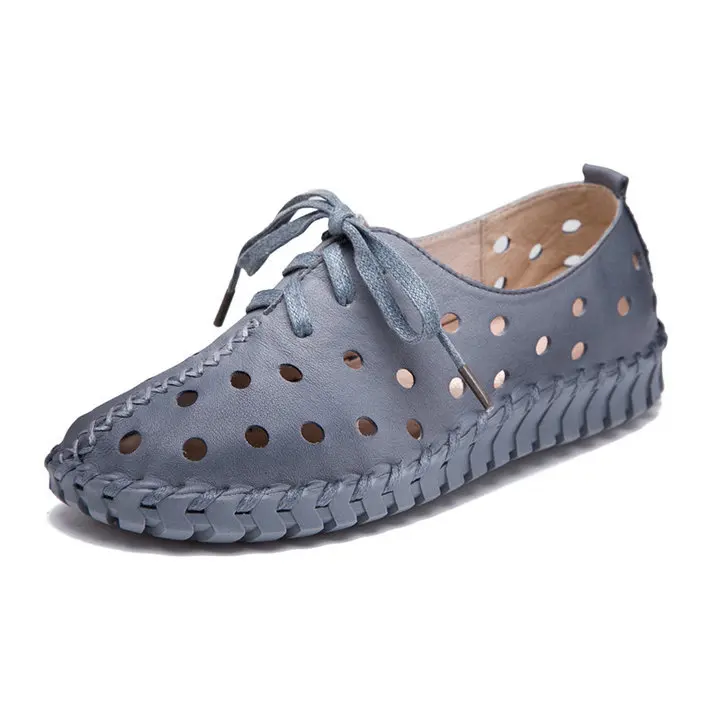 Sneakers Casual Women Flats Shoes Summer Women Hot Authentic Leather Comfortable Shoes For Female Footwear (17)