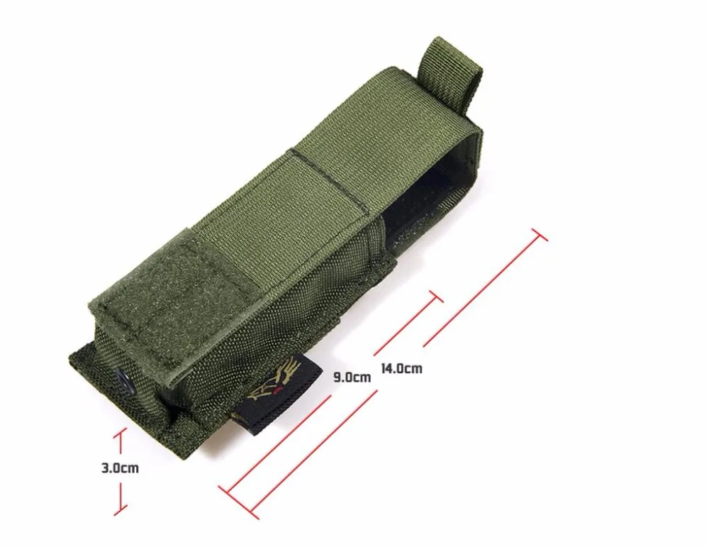 FLYYE MOLLE Glock M1911. 45 Пистолет подсумок Мультикам AOR ATACS AU FG военный страйкбол CQB Тактический Охота Wargame PH-P001