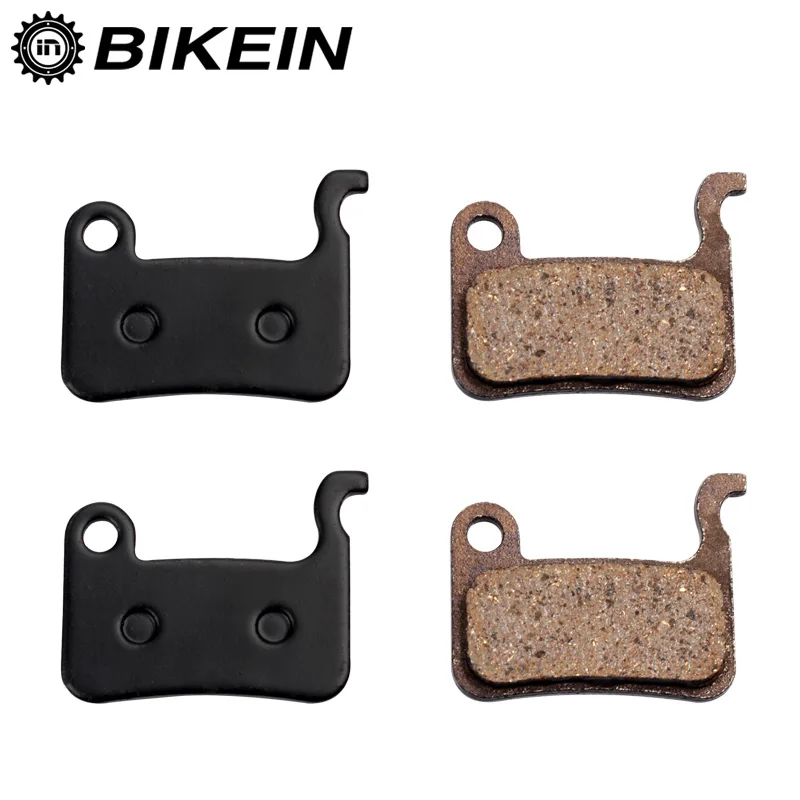 Bikein 2 пары MTB Велосипедный Спорт смолы дисковые Тормозные колодки для Shimano Deore M596