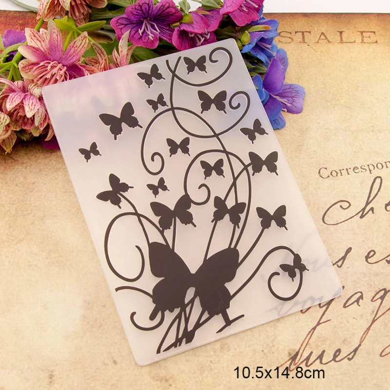 Butterfly Embossing Folder 04