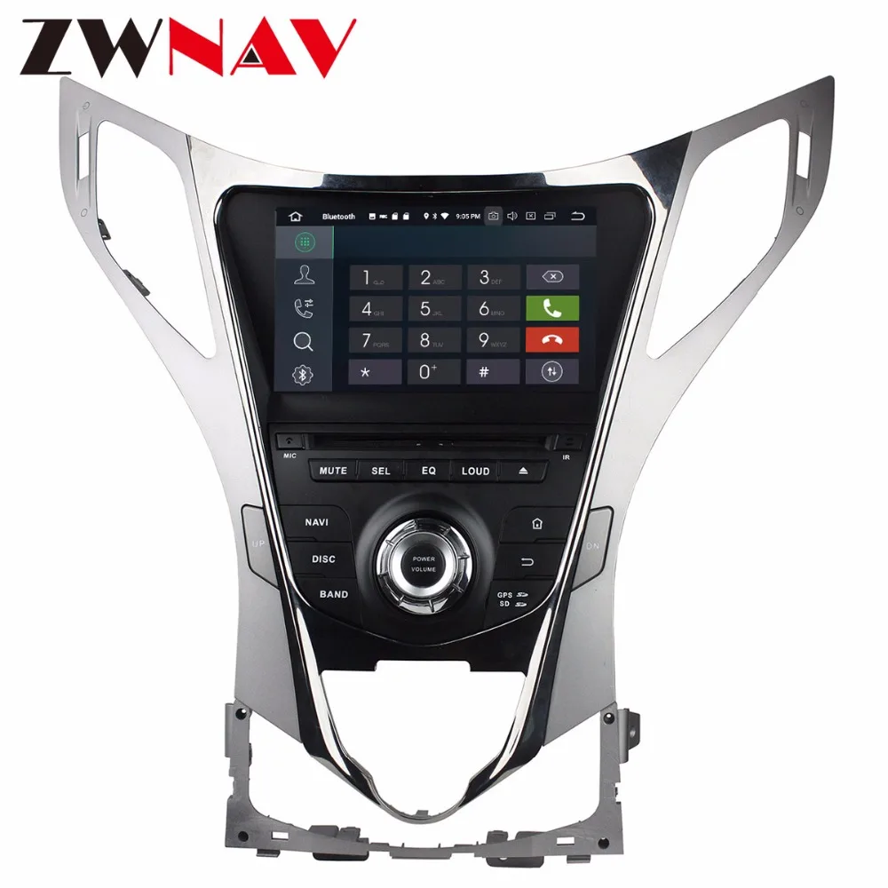 Cheap IPS Screen 4+32G Android 8.0 Car multimedia Player head unit For Hyundai AZERA Grandeur i55 2011 GPS Navigation Radio autostereo 4