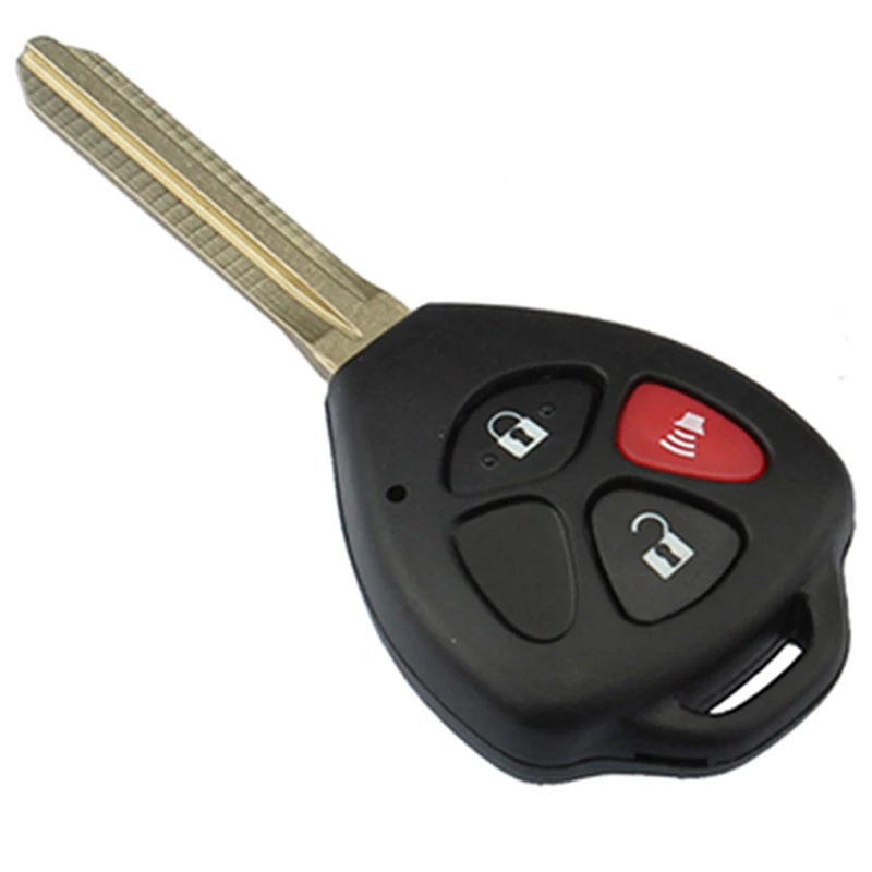 3 кнопки дистанционного брелока чехол для Toyota RAV4 Yaris Venza Matrix Scion tc xA xb xd замена ключа автомобиля крышка