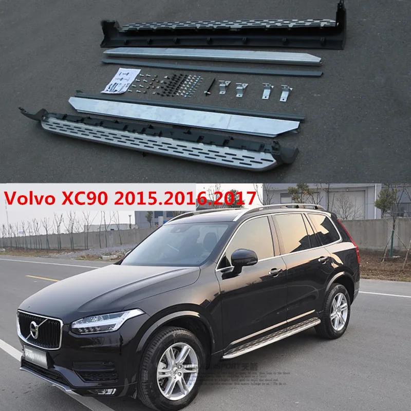 XC90 ходовые панели авто шаг в сторону бар педали для Volvo XC90 высокое качество Оригинальные модели Nerf бар