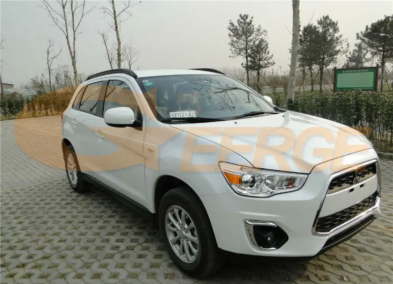 Для Mitsubishi ASX 2010 2011 2012 2013 отличное Ультра яркое освещение smd комплект светодиодов «глаза ангела» DRL