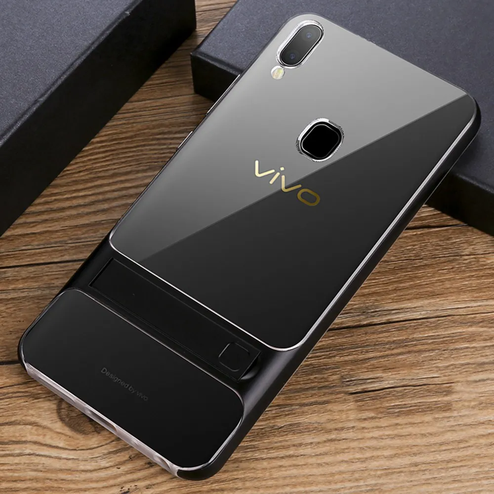 ДЛЯ vivo V9 чехол 6,3 дюймов планшетный ПК+ ТПУ Гибридный чехол-накладка стент задняя крышка чехол для vivo V9 Молодежные Y85 подставка чехол для телефона