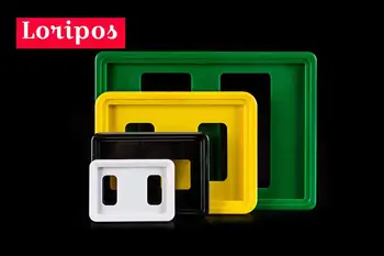 

Plastic Pop Sign Frame With Back Clip Holder A6 A7 A8 A9 Advertising Price Frame Store Sign Tag Pricing Bid Board Display Rack