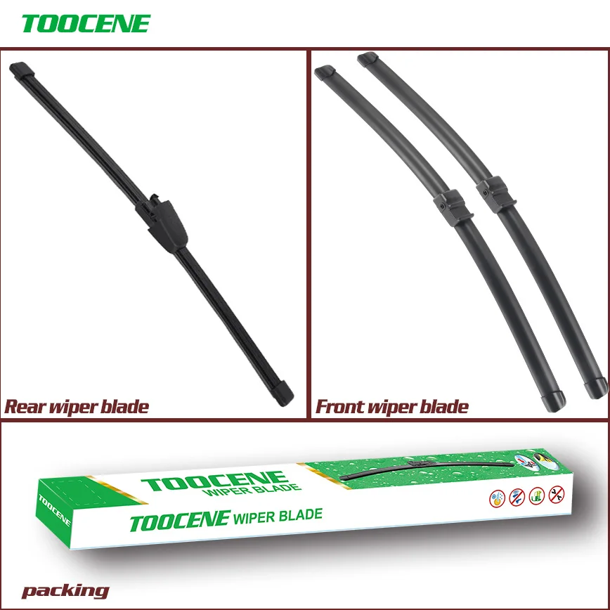 

Front And Rear Wiper Blades For VW Touran 2003-2006 Windshield Windscreen Auto Car Styling Accessories 28+28+16