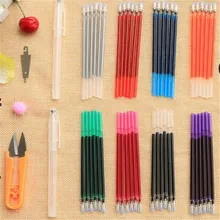 8 цветов смешивания воды стираемая ручка швейные инструменты для вышивки крестом легко вытирать водорастворимый ручка по ткани маркер заменить Портной Мел