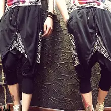 28-38 нарасхват Весна мужской Производительность Певица модные украшения Досуг Мотобрюки