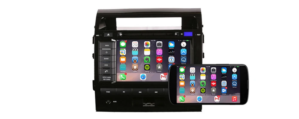 Excellent ZaiXi Android Car Radio Stereo GPS Navigation For Toyota Land Cruiser LC200 2008~2013 Bluetooth wifi 2din Car Radio Stereo 4