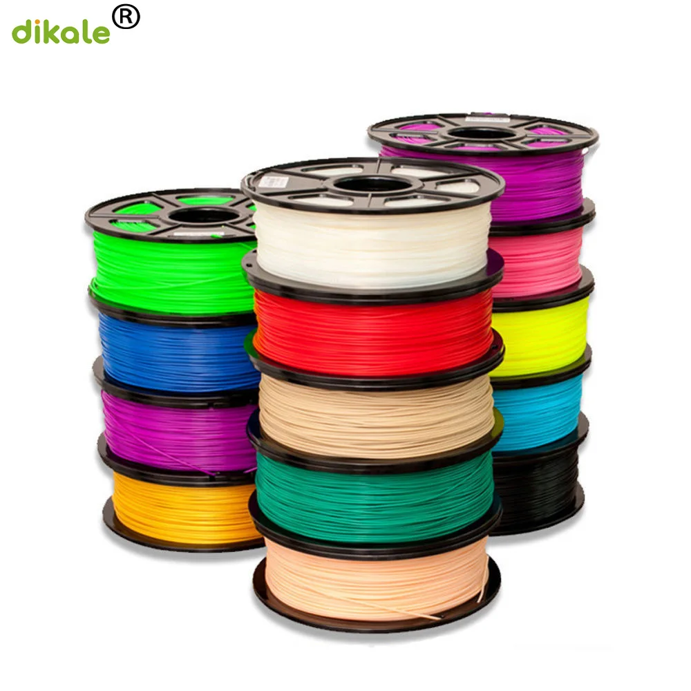 

dikale 3d Pen low temperature 60-100 Celsius Health Filament PCL plastic 1.75mm 3D Printer Filament Materials Cryogenic material