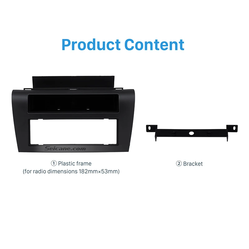Seicane 1DIN Автомобильная Радио Панель Авто стерео CD отделка панель для 2004 2005 2006 2007 2008 Mazda 3 Axela приборная панель DVD проигрыватель рамка