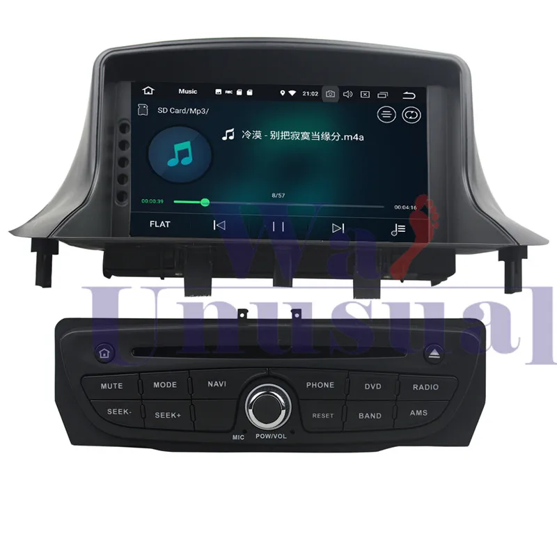 Автомобильный GPS навигатор wanобычно Android 9 0 7 дюймов для Megane III Fluence 2009 2010 2011 2012 2013 2014