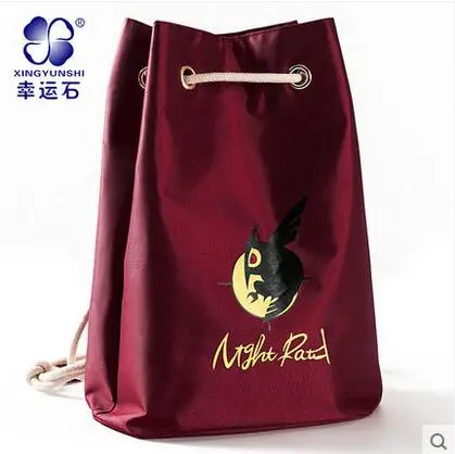 

Free shipping Akame ga KILL! Top Japanese casual backpack Drawstring beam port Cartoo school bag Shoulders bags