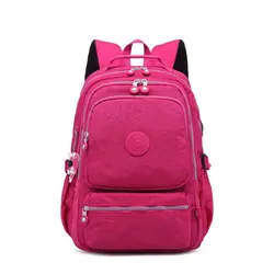 Новые женские оригинальные рюкзаки Mochila Mujer Женская сумка рюкзак школьная сумка для девочек-подростков нейлоновые водонепроницаемые