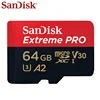 Sandisk-carte Micro SD Extreme Pro, 64 go/170 go, jusqu'à 128 mo/s, TF, A2, V30, U3, C10, carte mémoire avec adaptateur SD ► Photo 1/6