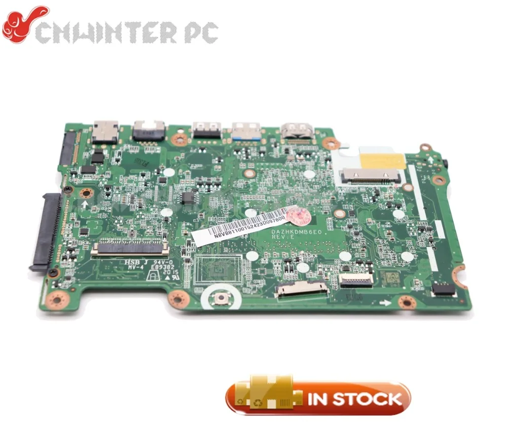 NOKOTION для acer aspire ES1-131 материнской DAZHKDMB6E0 NBVB811001 DDR3 с процессором на борту